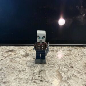 LEGO Villager Minifigure with Gray and Brown